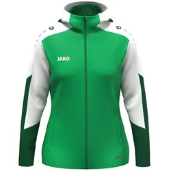 Jako Kapuzenjacke Dynamic - grün/weiß/dunkelgrün - S