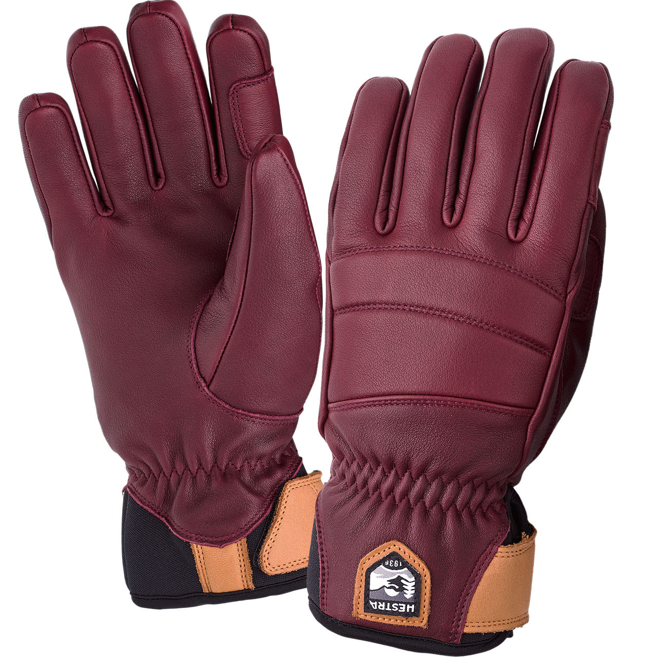 Hestra Damen Handschuh FALL LINE bourdeaux - 7,0