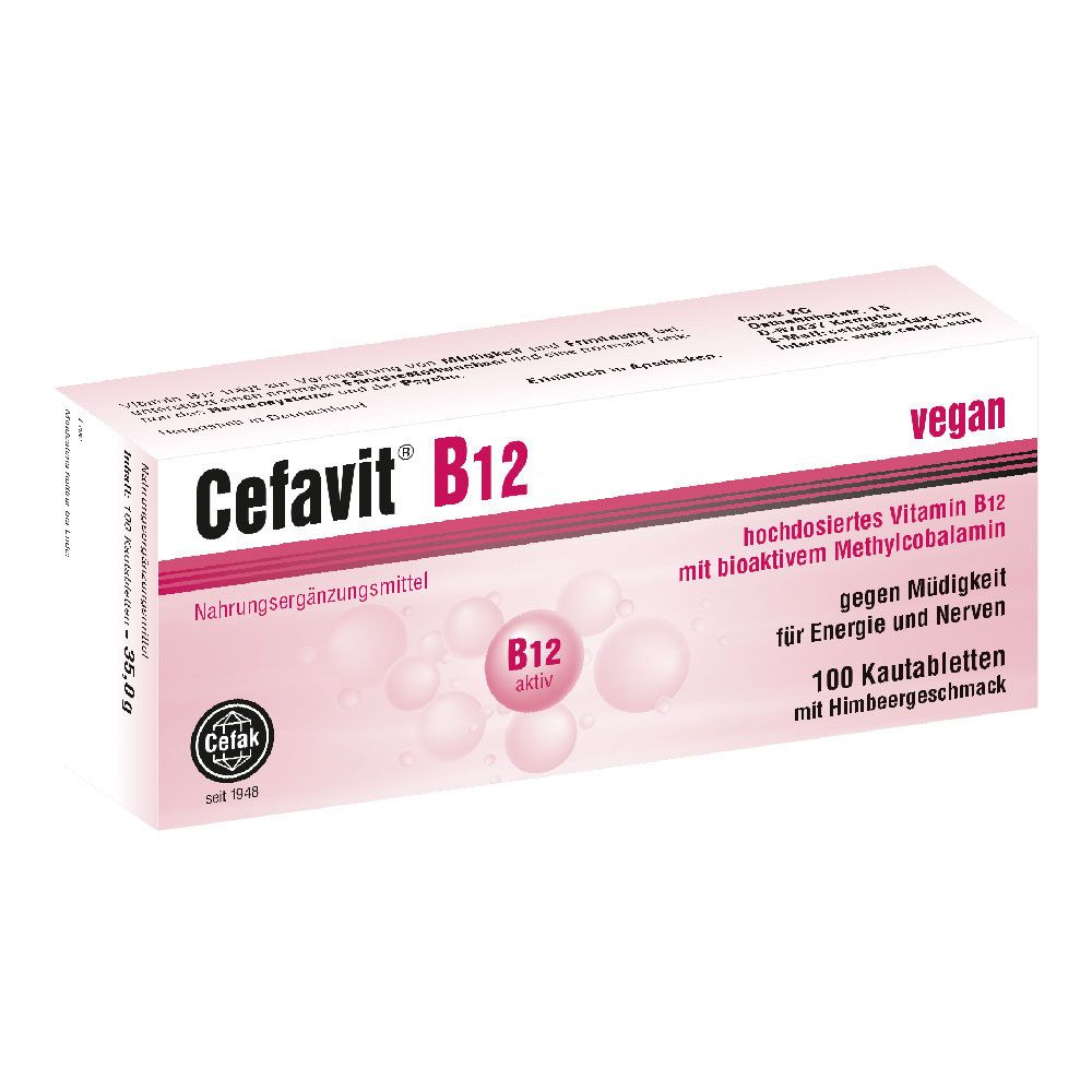 Cefavit B12 Kautabletten 100 St