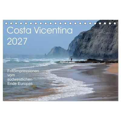 Costa Vicentina (Tischkalender 2027 DIN A5 quer), CALVENDO Monatskalender