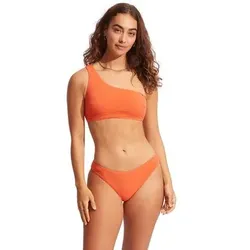 SEAFOLLY Damen Bikinihose Sea Dive Hipster, Größe 40 in Orange Orange