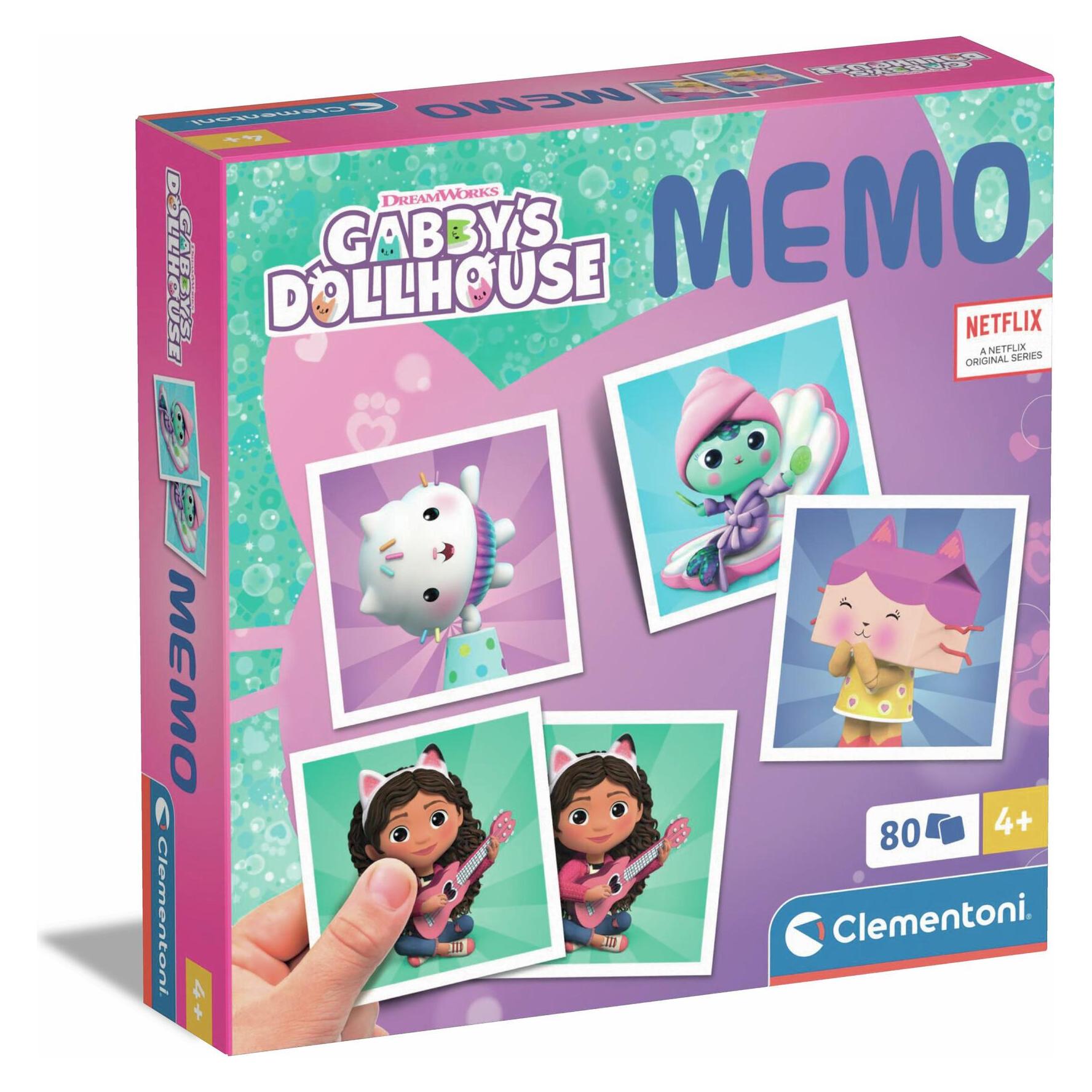 Clementoni Memo Gabby's Dolls House (Deutsch) (43659479)