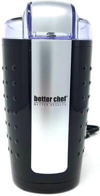 Better Chef 150-Watt Coffee Grinder, Black