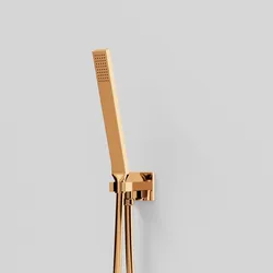 Steinberg Serie 135 Handbrausegarnitur mit integriertem Brauseanschlussbogen, rose gold, 135 1670 RG 135 1670 RG