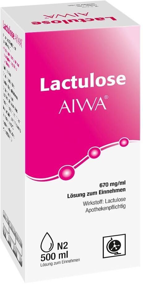 Lactulose Aiwa 670 mg/ml Lösung zum Einnehmen