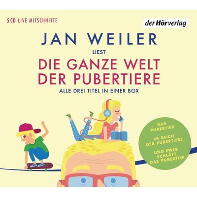 Die ganze Welt der Pubertiere. Drei Titel in einer Box - Jan Weiler, CD, 9783844531886