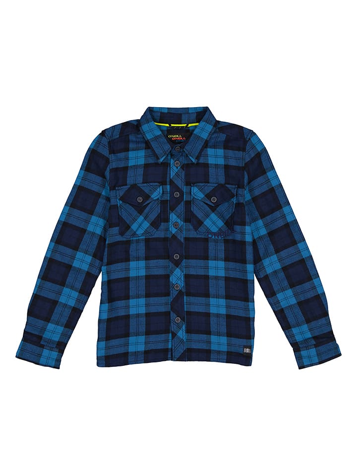 O'Neill Hemd "Echo" in Blau/ Dunkelblau - 152