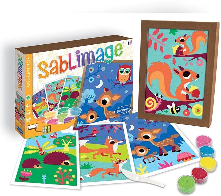 Sablimage Concept'box Animaux de la forêt - Sentosphère