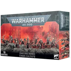 Games Workshop Chaos Cultists - Chaos Space Marines (Kunststoff)