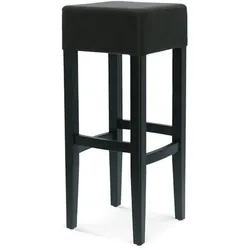 BIG Möbel GmbH FAMEG Designer Premium Barhocker | Square | Gepolsterter Sitz | Buchenholz