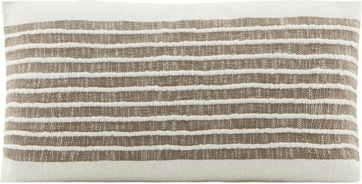 House Doctor Kussenhoes Yarn mostergeel