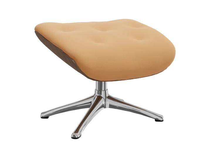 Hocker Fashion Volden, Flexlux, omaha cognac brown, Leder