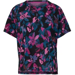 Tchibo - Sportshirt - Damen - Gr. L - dunkelblau/print