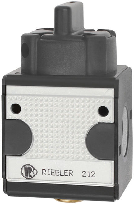 Riegler Robinet à boisseau sphérique 3/2 voies « multifix », verrouillable, BG 1, G 3/8 (K 12)