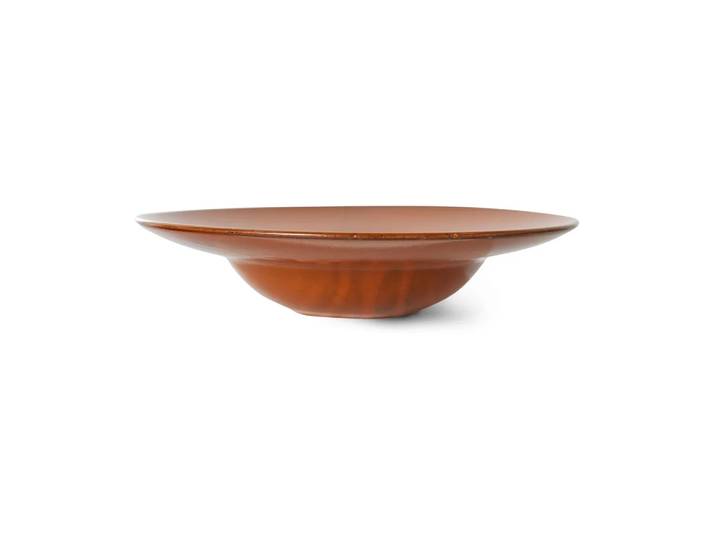 HKliving Assiette à pâtes Home Chef Ø28,5 cm Burned orange