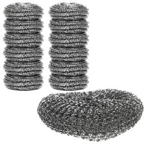 Sito Topfkratzer Metall-Topfreiniger Z 20g, aus Metall, Ø 8,0 cm, 25 Stück