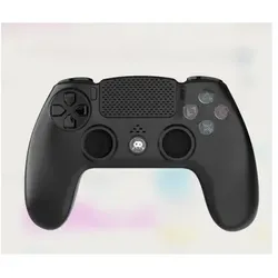 Trade Invaders Wireless Controller for PS4 with 3,5mm jack slot - LED - Black - PACKAGE-FREE (PS4), Gaming Controller, Schwarz