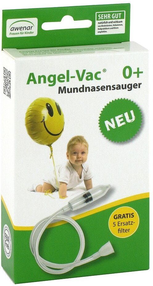 Angel Vac Mundnasensauger mit Reinigungsbürste 1stk