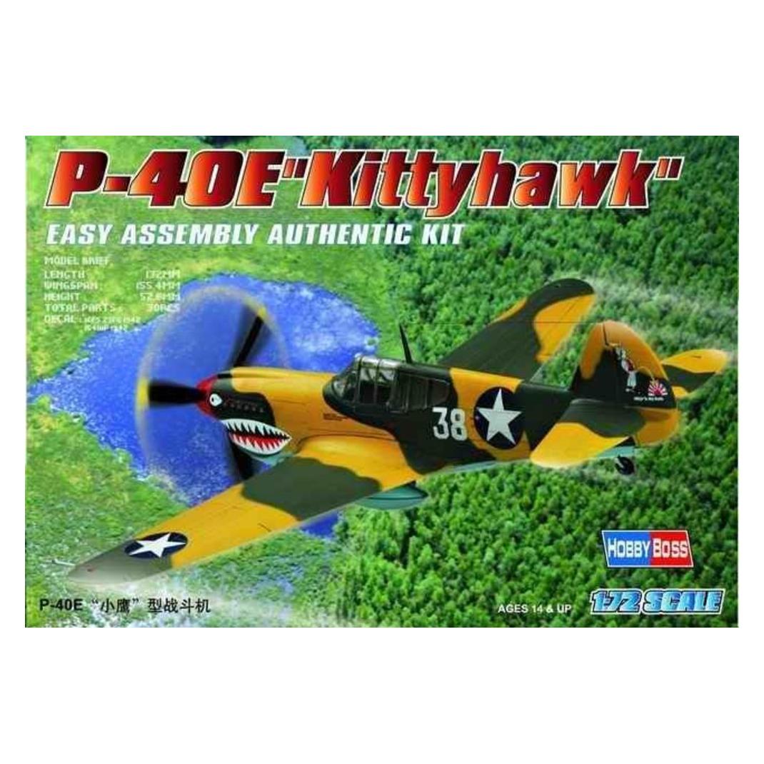 Hobby Boss P-40E "Kitty hawk" (80250)