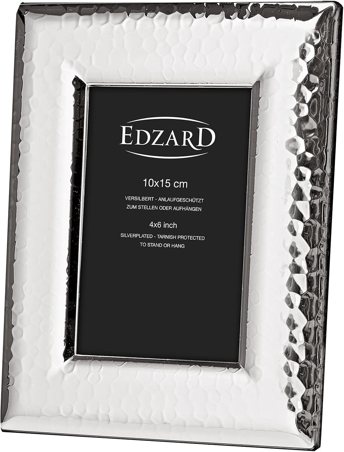 Edzard Positano Fotolijst, Zilver, Fluweel, 10x15 cm