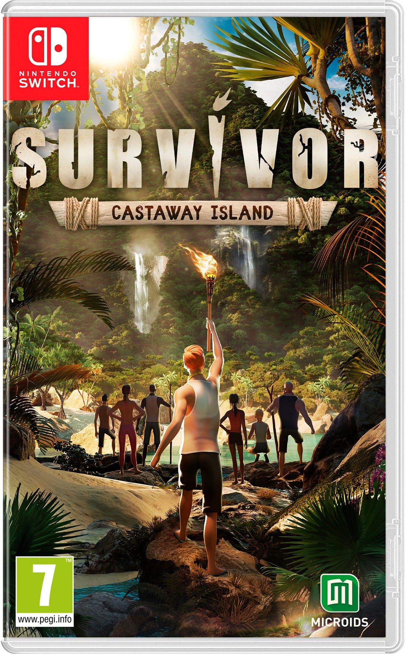 Microids Survivor: Castaway Island for Nintendo Switch (Game Cartridge)