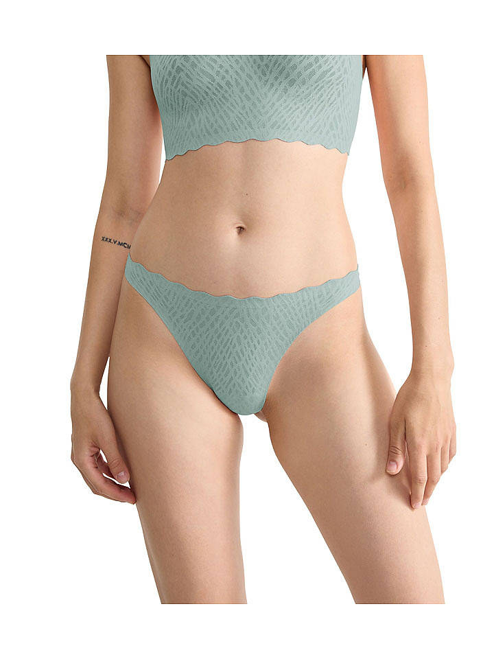 Sloggi String ''Zero Feel'' in Hellblau - S