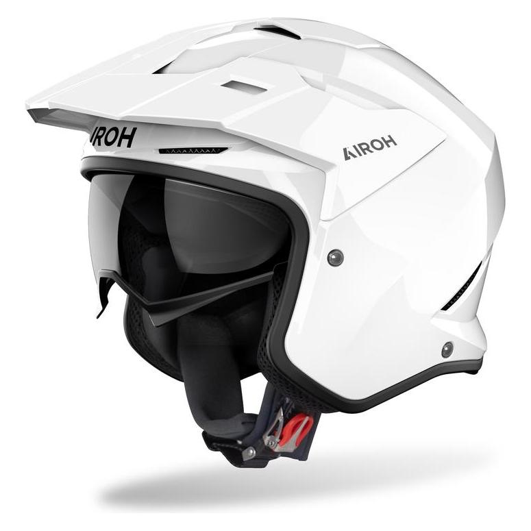 Airoh Kombakt Color Weiss glänzend Motorradhelm (S) (66944981)