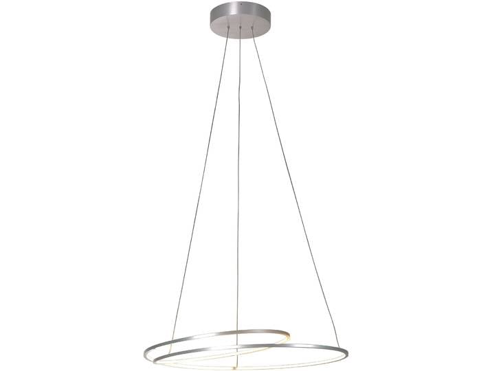 Bopp Pendellampe At Aluminium geschliffen Aluminium 3050 lm Dimmbar B 45 cm - LED - Lichtfarbe: Extra warmweiss - LED Energiesparlampen