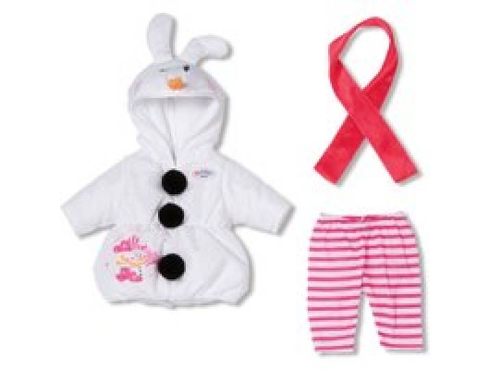 BABY BORN Déguisement de bonhomme de neige