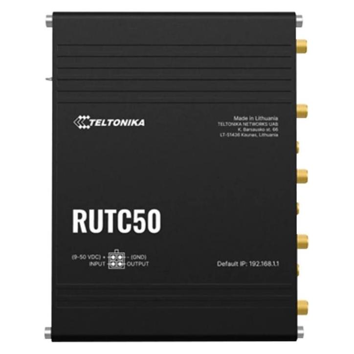 Teltonika RUTC50 průmyslový router, 5G, Dual SIM, WiFi 6 (51888849)