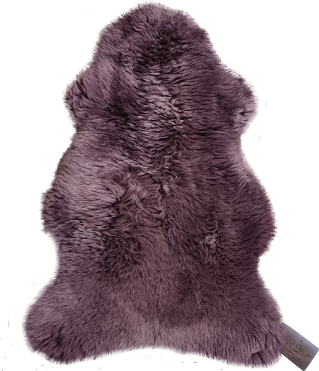 WOOOL Australische Schapenvacht - Paars - XS - 80 x 45 cm