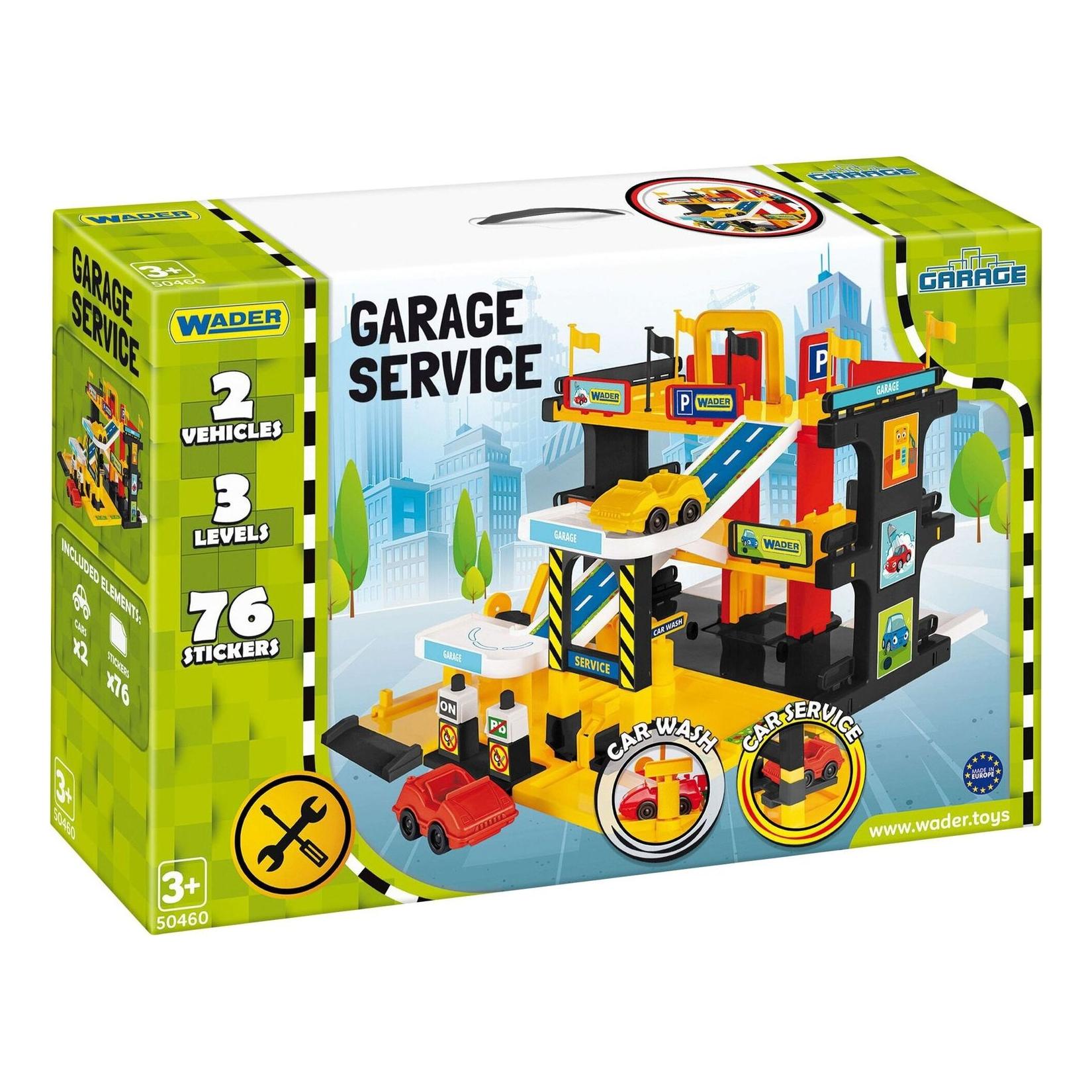 Wader Parkhaus mit Service Center