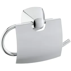 KEUCO CITY.2 Toilettenpapierhalter mit Deckel, verchromt, schwenkbar, 02760010000