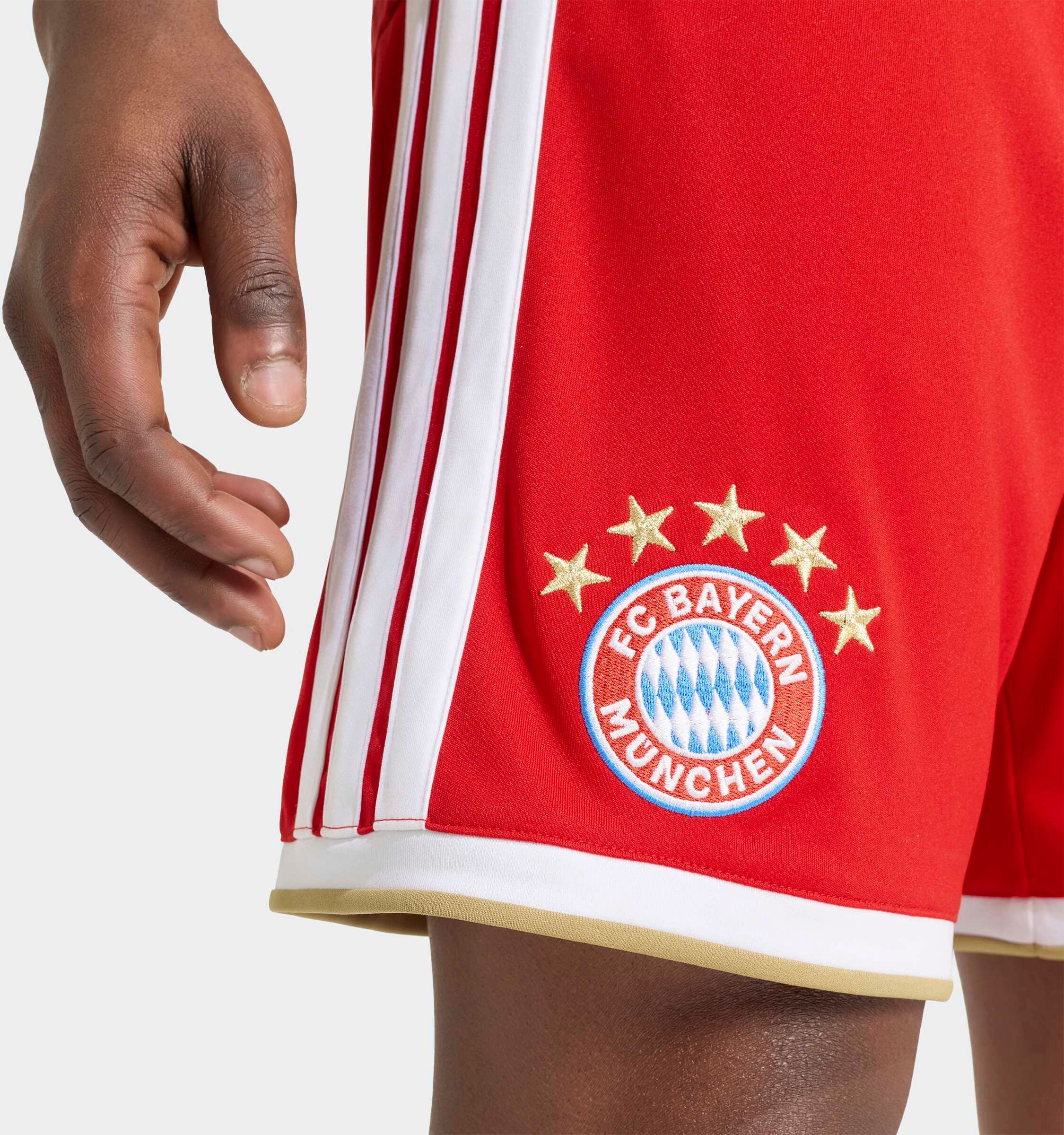Trainingsshorts ADIDAS PERFORMANCE "FC BAYERN MÜNCHEN 26/27", Damen, Gr. XXL, N-Gr, better scarlet, normal, gr., Obermaterial: 100% Polyester, Hosen Trainingsshorts, für Fussball, mit elastischem Bund und Kordelzug, aus Polyester better scarlet, normal, g