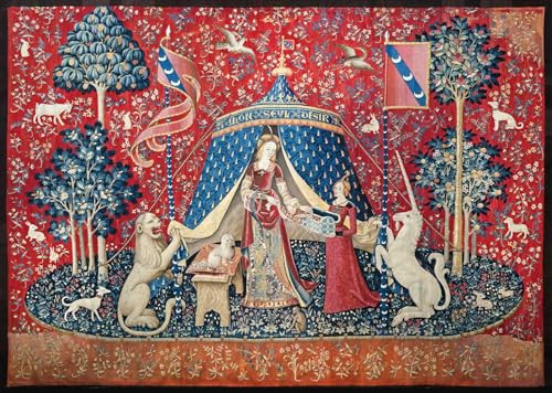 EuroGraphics Puzzel 1000 stukjes The Lady and the Unicorn