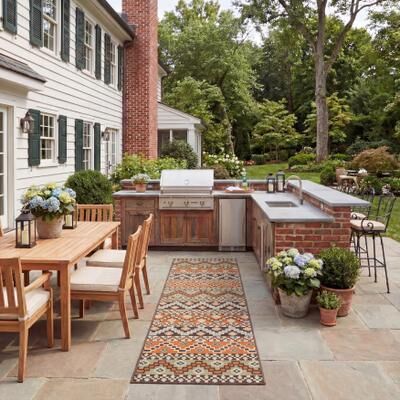 SAFAVIEH Veranda Rudy Indoor/ Outdoor Waterproof Patio Backyard Rug