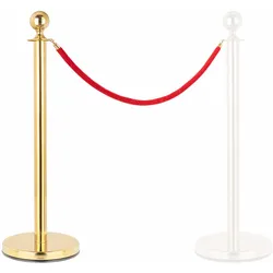 Stagecaptain PLS-150 Deluxe 1.1-150G Absperrständer Personenleitsystem 1,5m gold