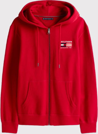 Sudadera Tommy Hilfiger Americana Hombre N/a S