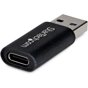 StarTech USB-Adapter U32-AMCF-USBADAPTER, schwarz, USB-C Buchse auf USB-A Stecker, USB 3.1