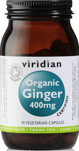 Viridian Ginger Root Bio 400 Mg 30 Vegetable Capsules
