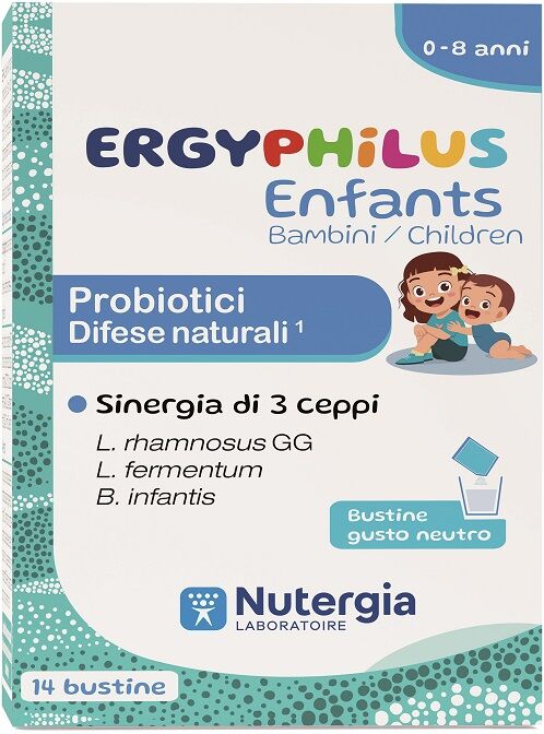 LABORATOIRE NUTERGIA ERGYPHILUS ENFANTS 14BUST