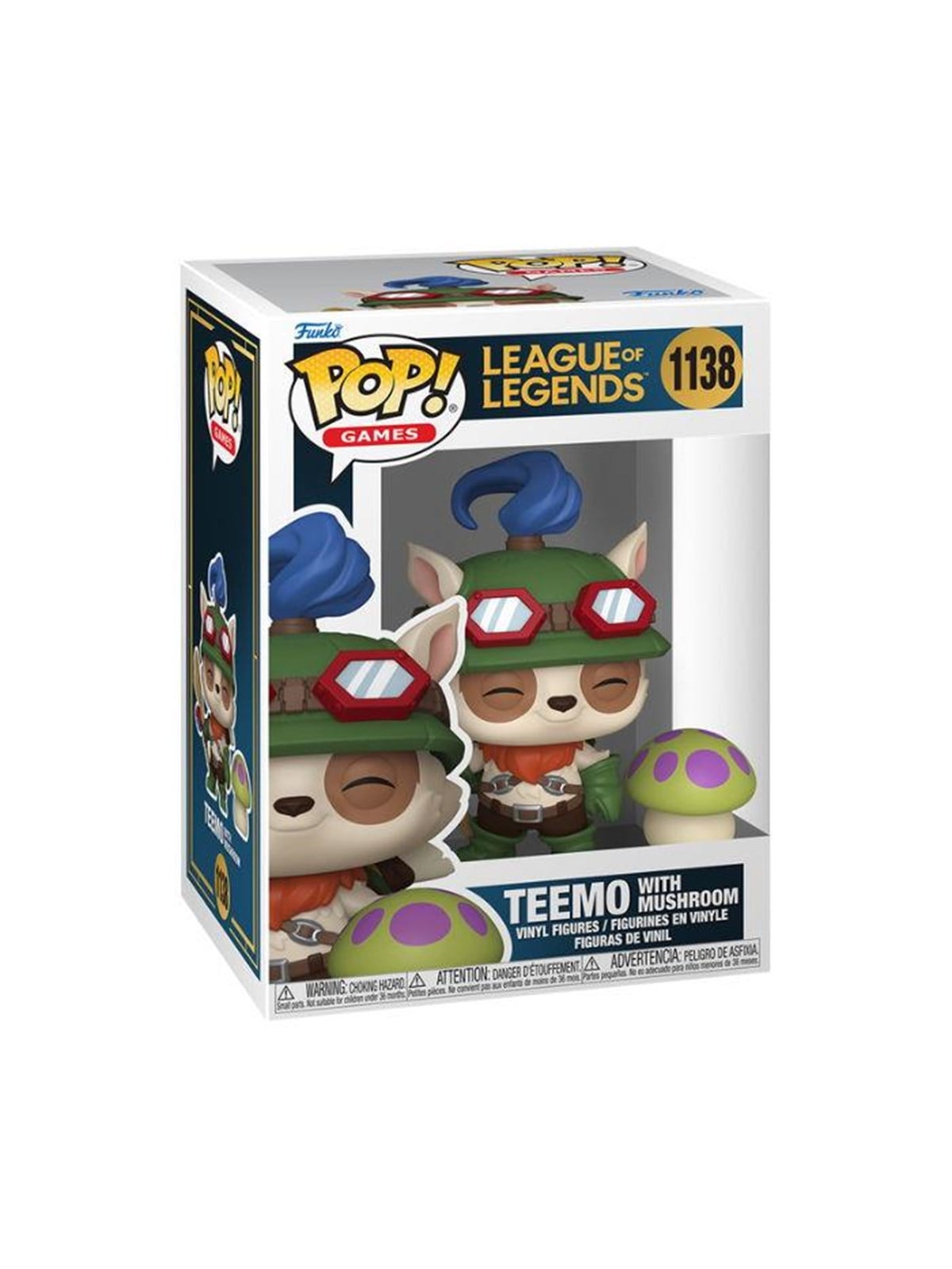 Funko! - Funko POP Vinyl LoL Teemo w/Shroom