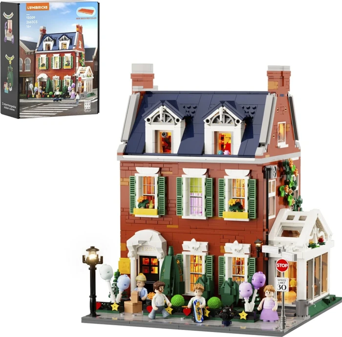 Lumibricks Redbrick Row House
