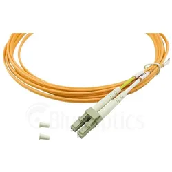 BlueOptics Corning 050502K512000050M kompatibles LC-LC Multimode OM3 Patchkabel 50 Meter (50 m), Netzwerkkabel