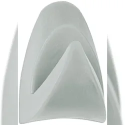 MAUL Neodym-Magnet mit Kleiderhaken 24x34mm 6000g grau Packung mit 10 Stück