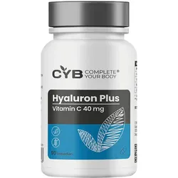 CYB Hyaluron Plus Vitamin C+B12+Zink vegan Kapseln 90 St