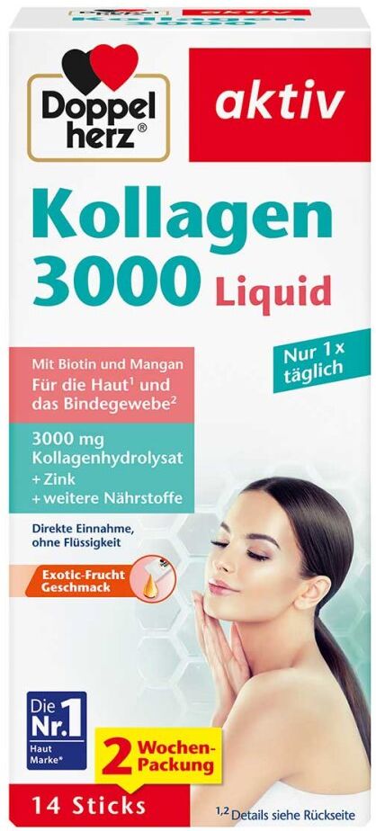 Doppelherz Kollagen 3000 Liquid Sticks