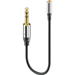 SON ACA006 - 6,3mm auf 3,5mm Audio Adapter Kabel 0,2m