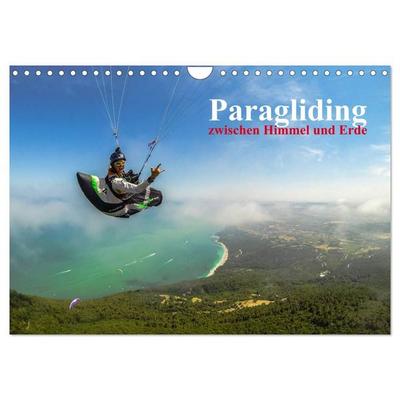 Paragliding - zwischen Himmel und Erde (Wandkalender 2027 DIN A4 quer), CALVENDO Monatskalender