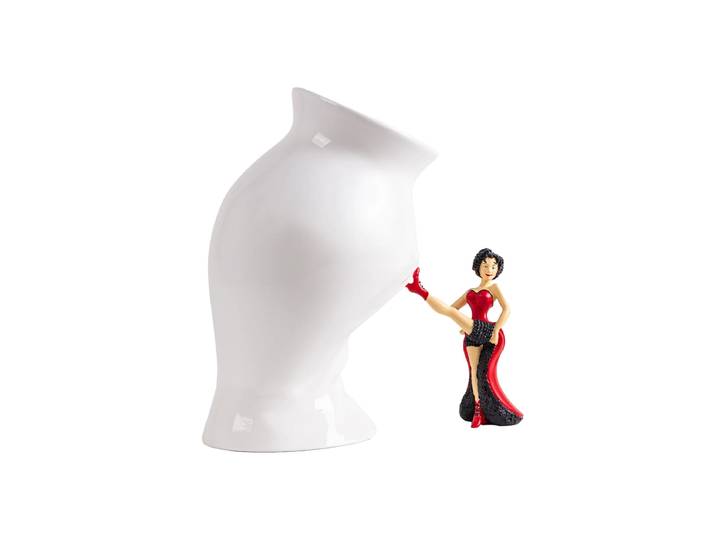 Design Vase „Circus Lucy“ aus Porzellan Seletti